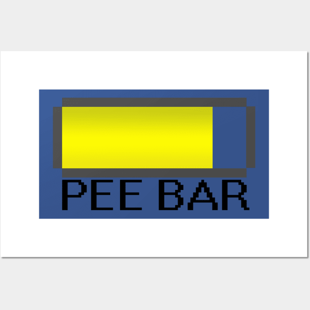 Pee Bar Wall Art by Meta Cortex